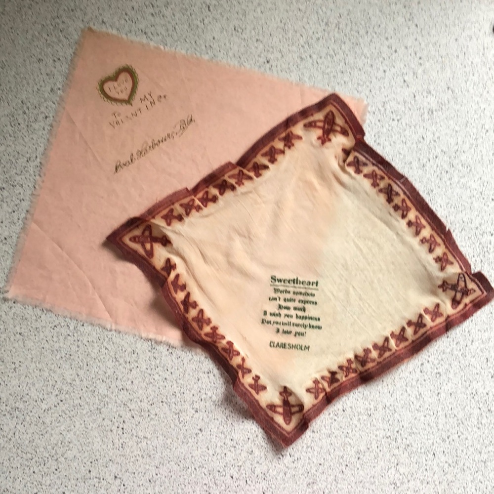 WWII Royal Canadian Air Force Memorabilia Handkerchiefs